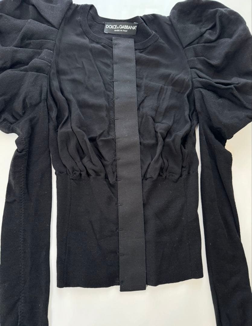 あんこちゃん⭐︎ドルチェ&ガッパーナ⭐︎カーディガン　サイズ36 パフスリーブ