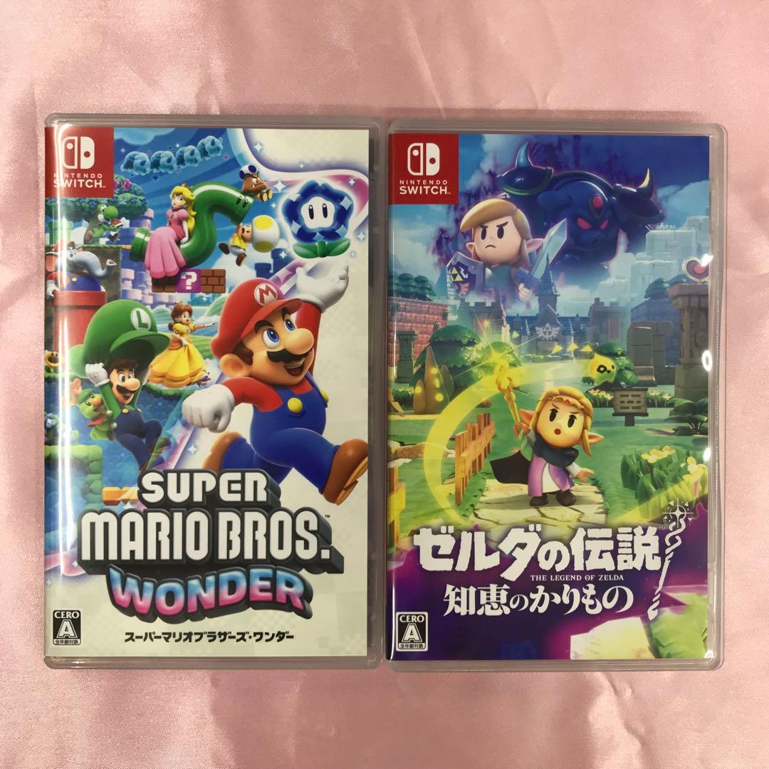 【送料無料】Switch ゼルダの伝説 知恵のかりもの スーパーマリオ ワンダー