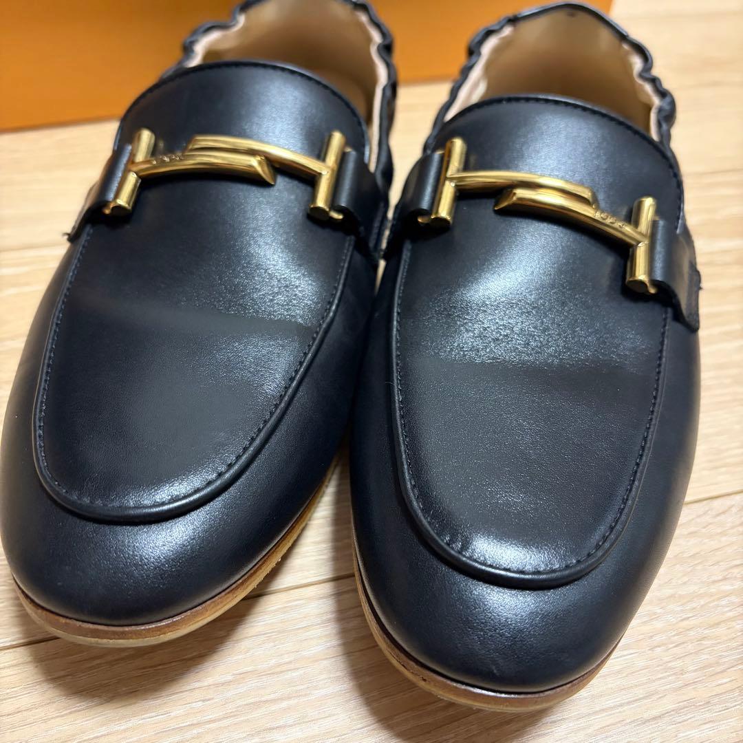 【美品】TOD'S ローファー 25.5cm(38.5size)