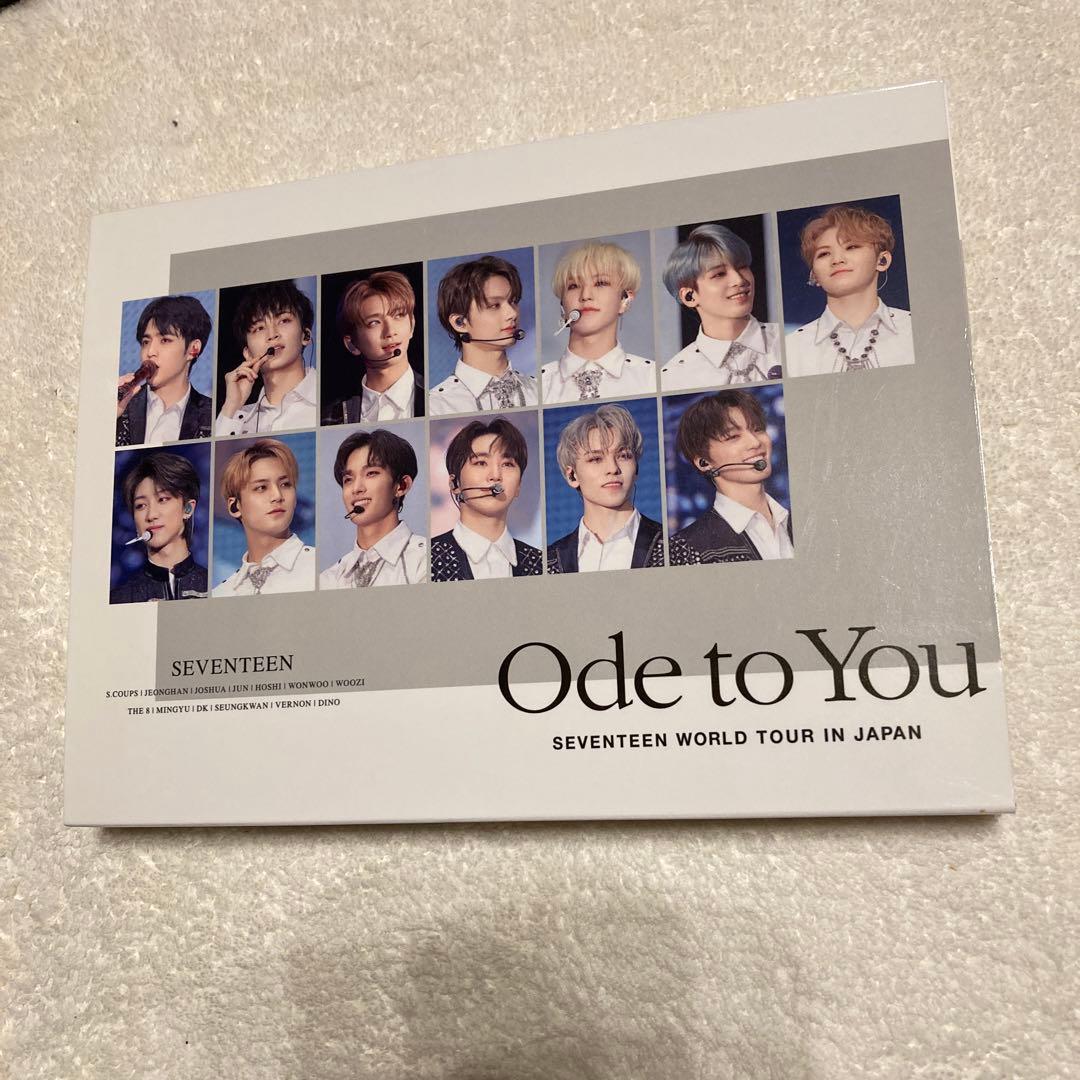 SEVENTEEN ode to you dvd 初回限定盤 BluRay