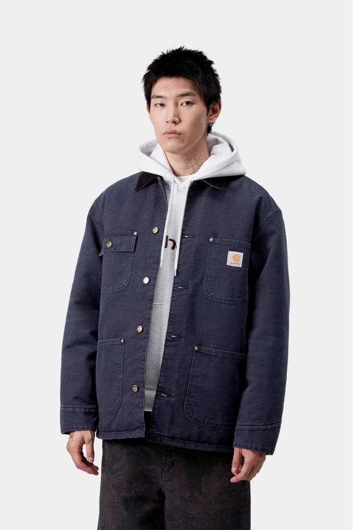 【新品】CARHARTT OG CHORE COAT Dark Navy L