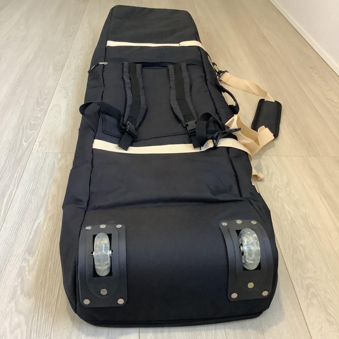 062 sketchウィーリー キャリースノーボードバッグキャスター150cm