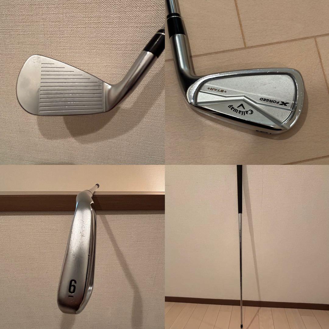 キャロウェイ　Ｘフォージド スター+ (2024 )5〜Ｐ６本　EC限定