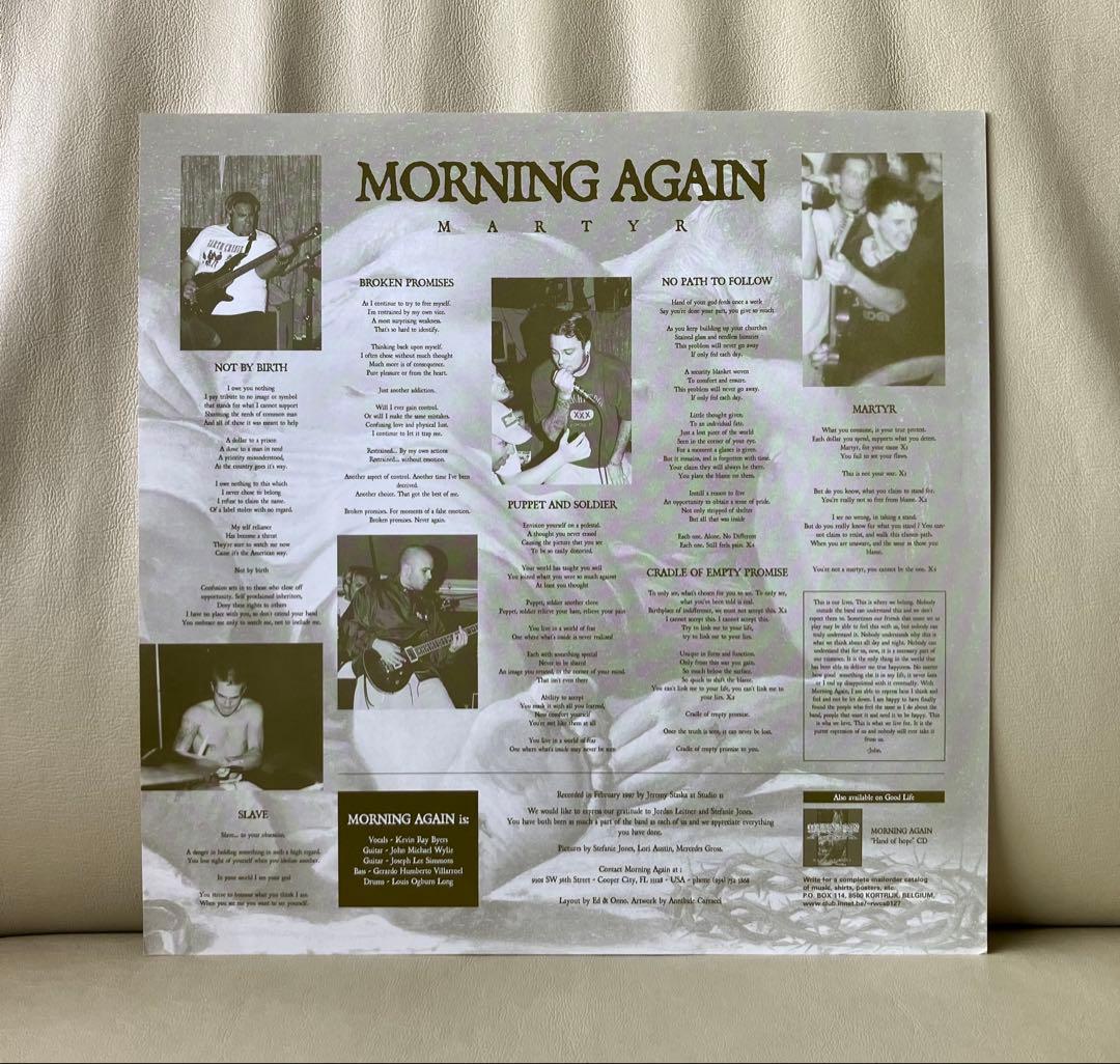【アナログLPレコード】Morning Again – Martyr•ハードコア