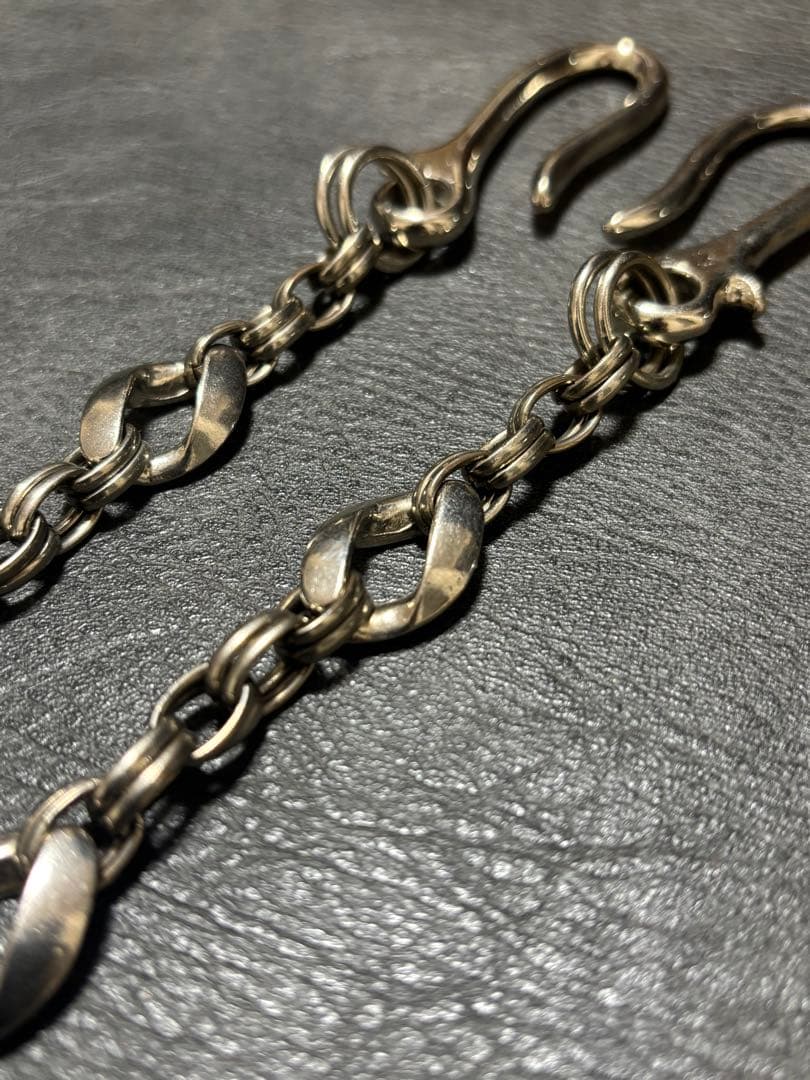 THE FLAT HAED フラットヘッド ウォレットチェーン silver