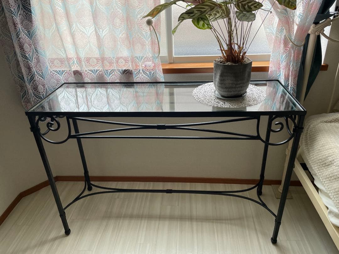 専用◆貴重ローラアシュレイ1990年代頃購入コンソールアイアンブラック