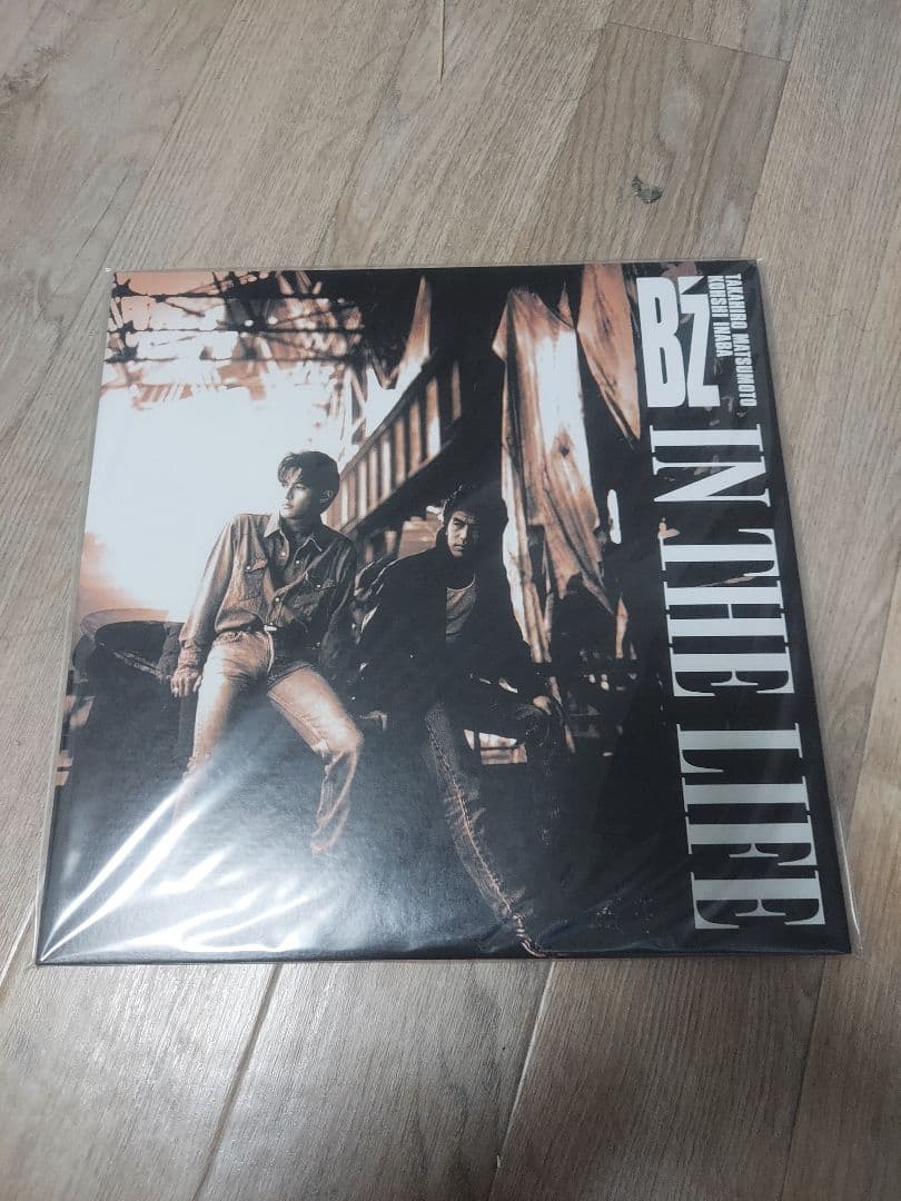 B'z IN THE LIFE 未開封レコード