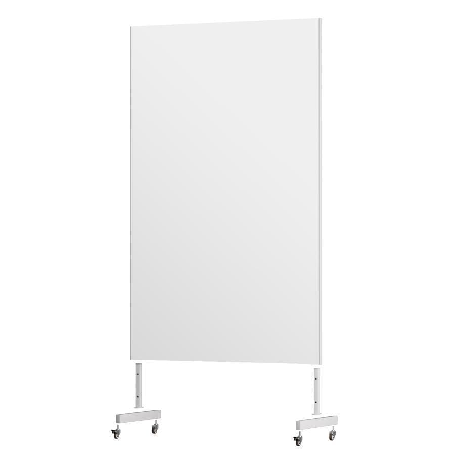 新品＊フィルムミラー 割れない鏡 全身鏡 幅100×高さ160cmキャスター付銀