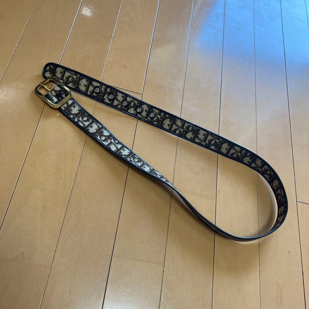 クリスチャンディオール　ベルト　トロッター柄
