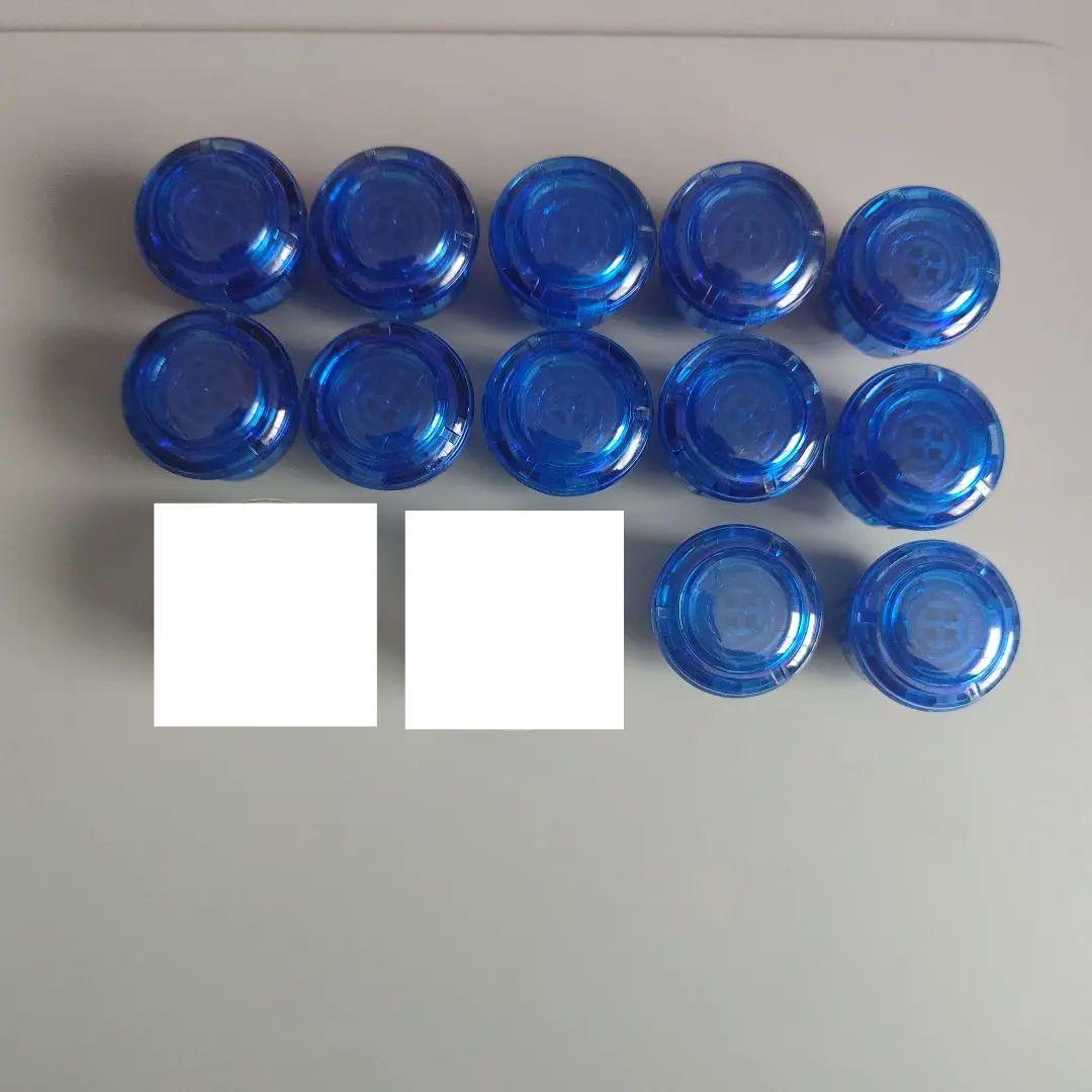 礼*。様 Hitbox combo button 24mm Sapphire12