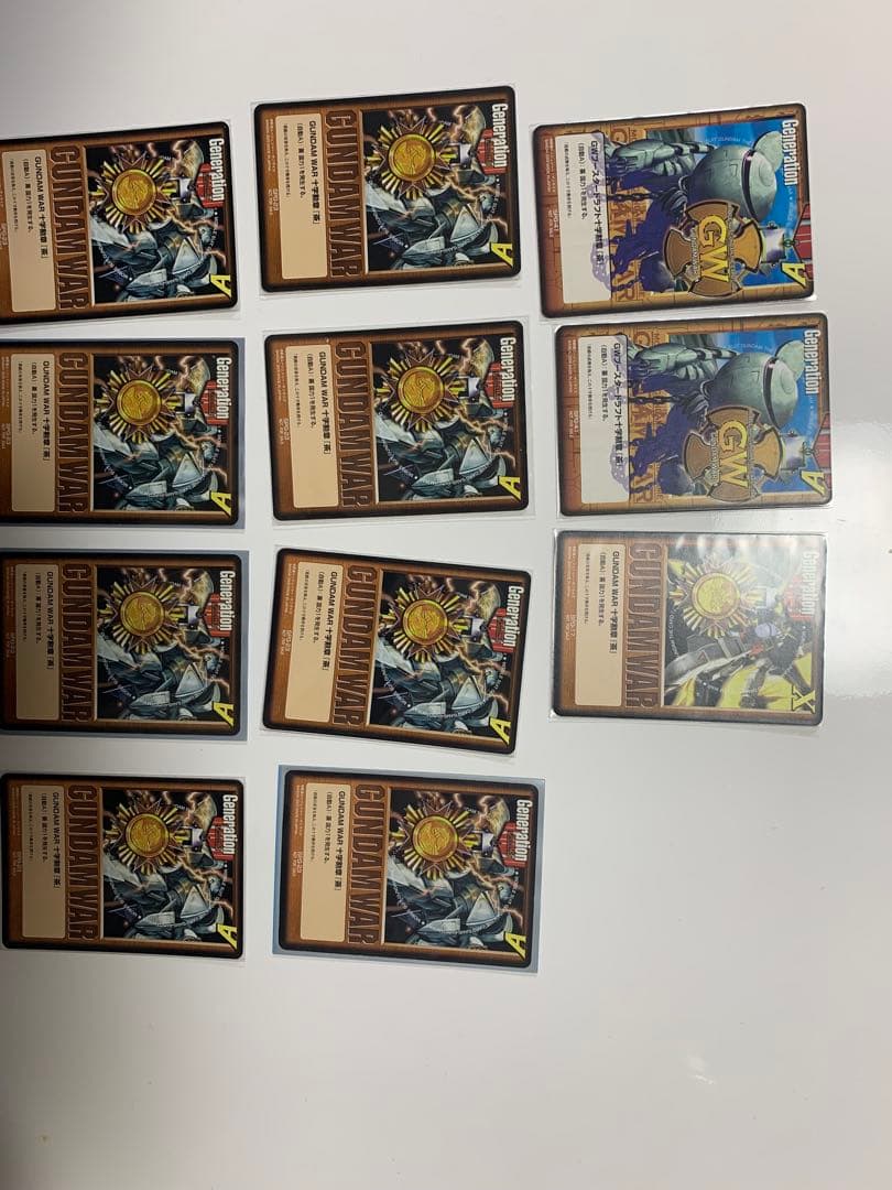 ガンダムtcg ガンダムウォー　十字勲章　まとめ