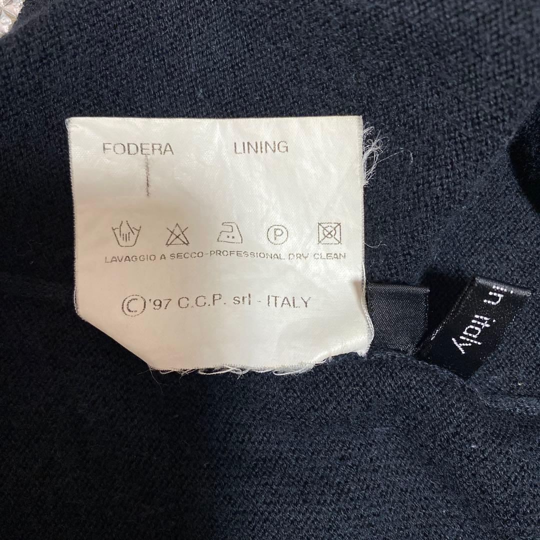 '97s/s CAROL CHRISTIAN POELL ニット ブラック 44