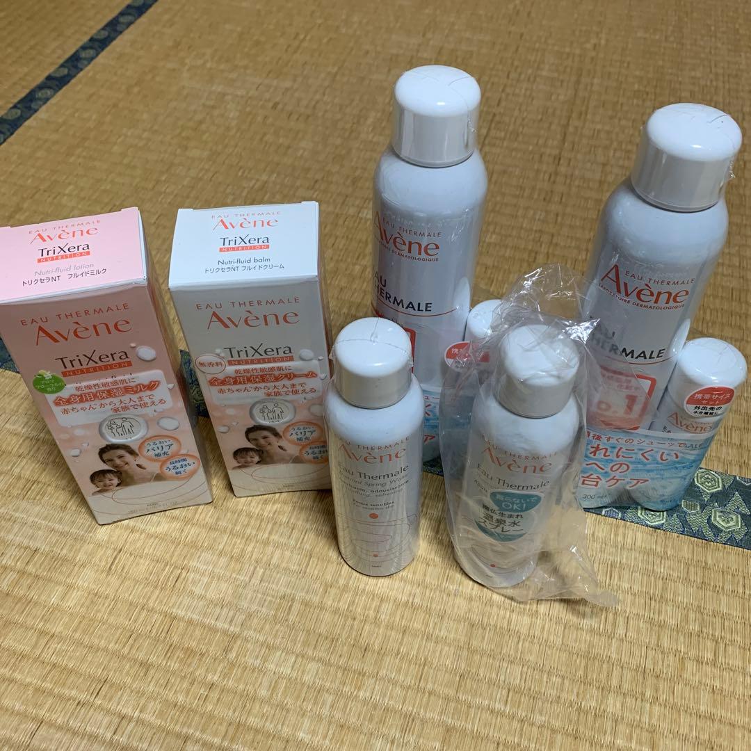 Avene TriXera Nutrition 全身用保湿ミルク・クリームセット