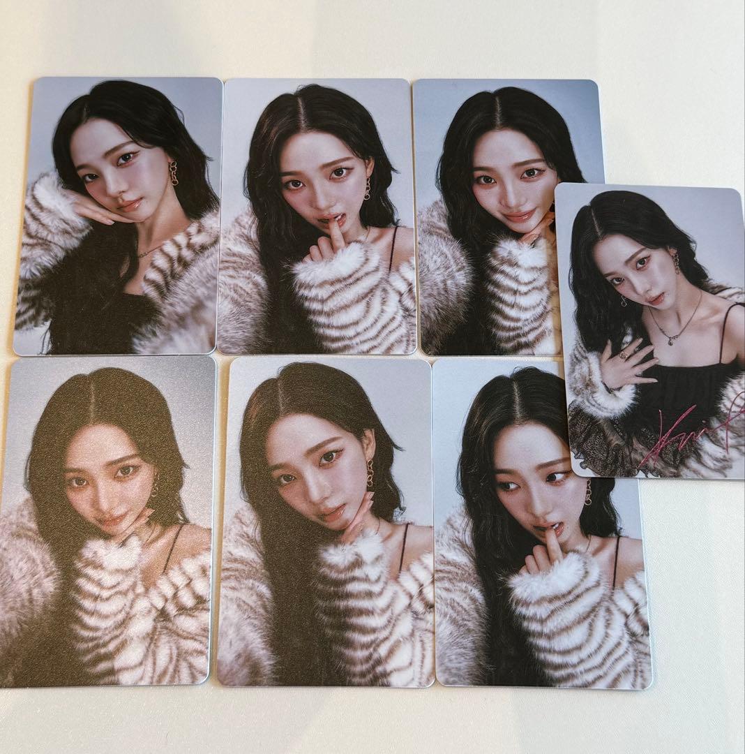 aespa LIVE TOUR ランダム トレカ 7種 コンプ カリナ