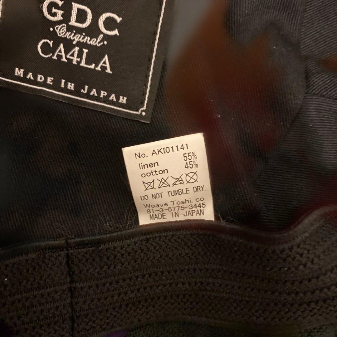 GDC ×CA4LA ビッグベレー 綿麻 木村拓