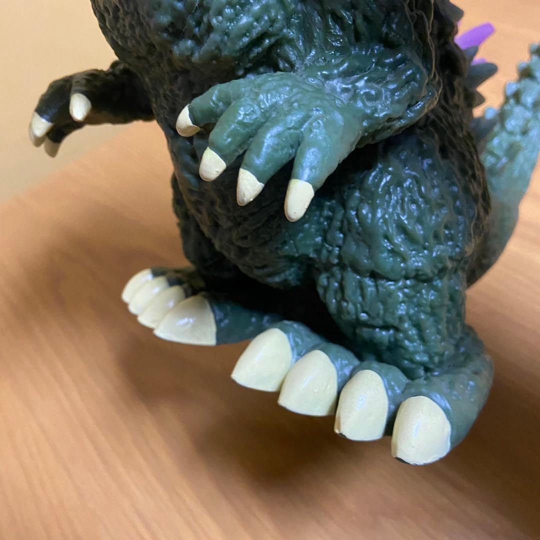 トヨタカローラ ゴジラ 貯金箱 ソフビ 5442