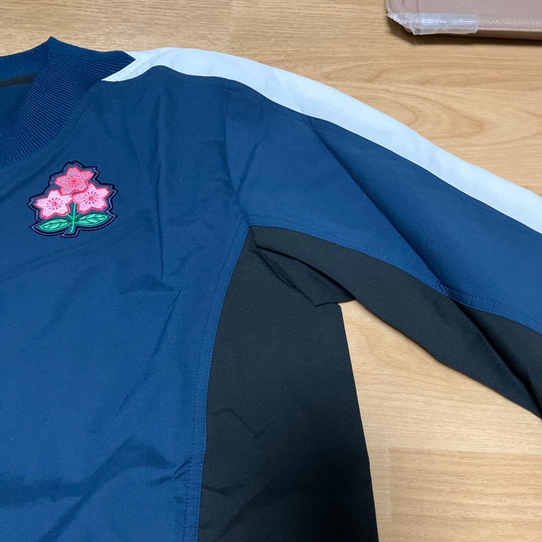Canterbury ネイビー 長袖 日本代表ウォームアップウェア上下セット