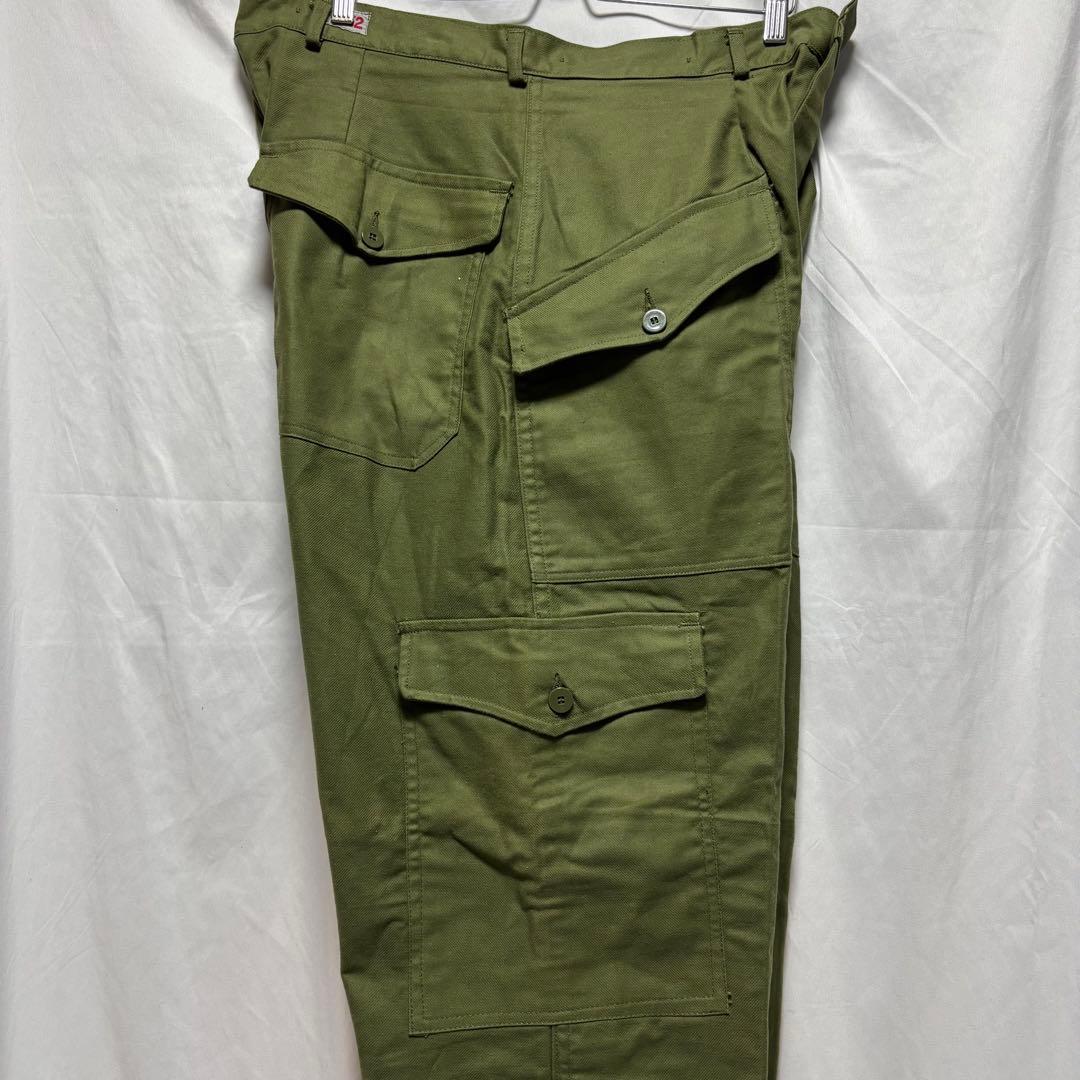 スウェーデン軍　60's コットン ユーティリティー カーゴパンツ　未使用　実物