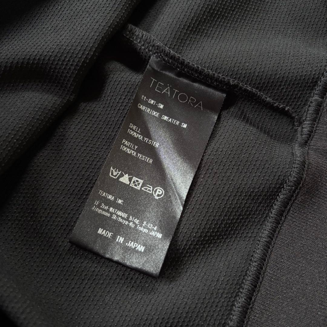 【2】TEATORA テアトラ カートリッジスウェット ブラック