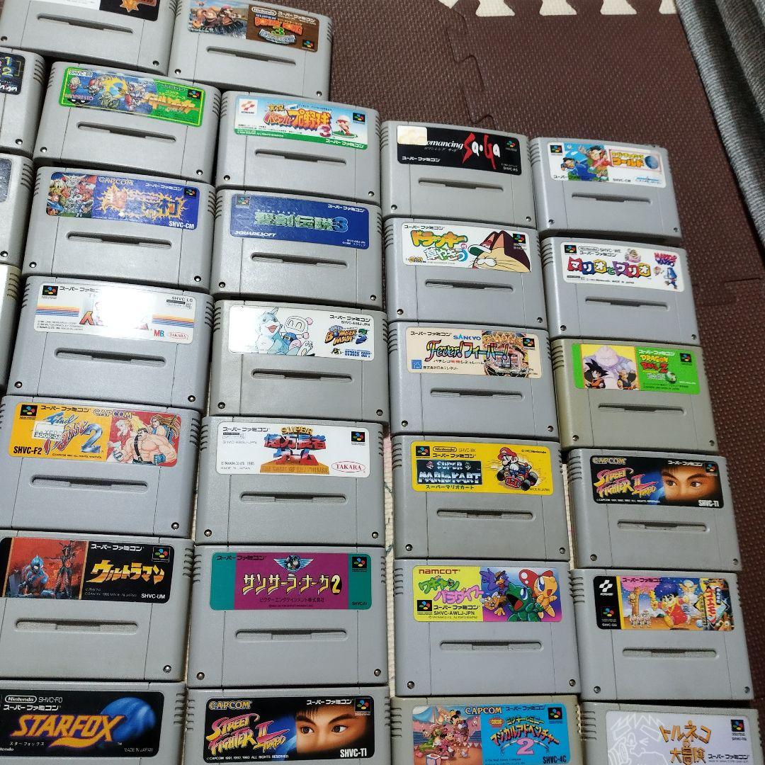 スーパーファミコンソフト　37本セット