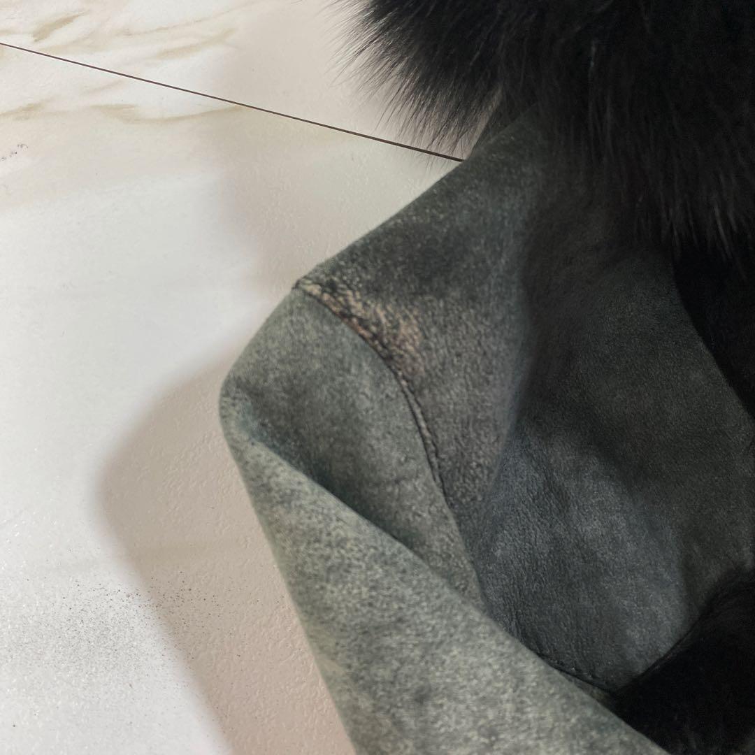 富和 レッキスラビット ブルーフォックス タイダイムートンチャイナジャケット