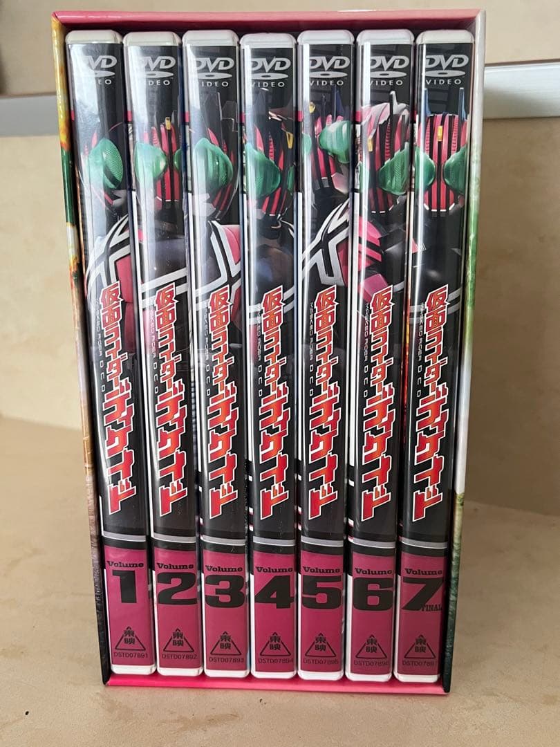 仮面ライダーディケイド　DVD-BOX付き　全巻セット