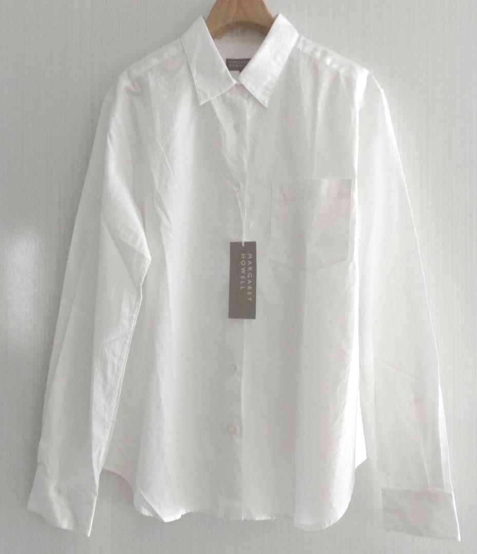 マーガレットハウエル　レディースシャツ（サイズⅢ）