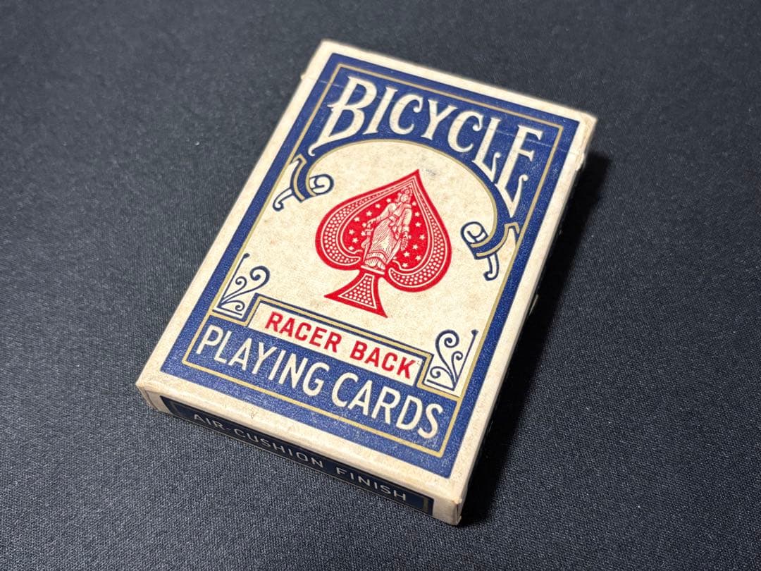 新品未使用 Bicycle Racer Back 青 オールド レーサーバック