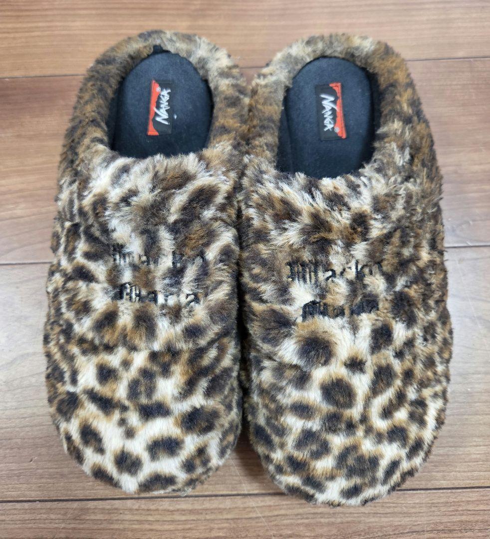 ワコマリア レオパード フェイファー ウインター サンダル