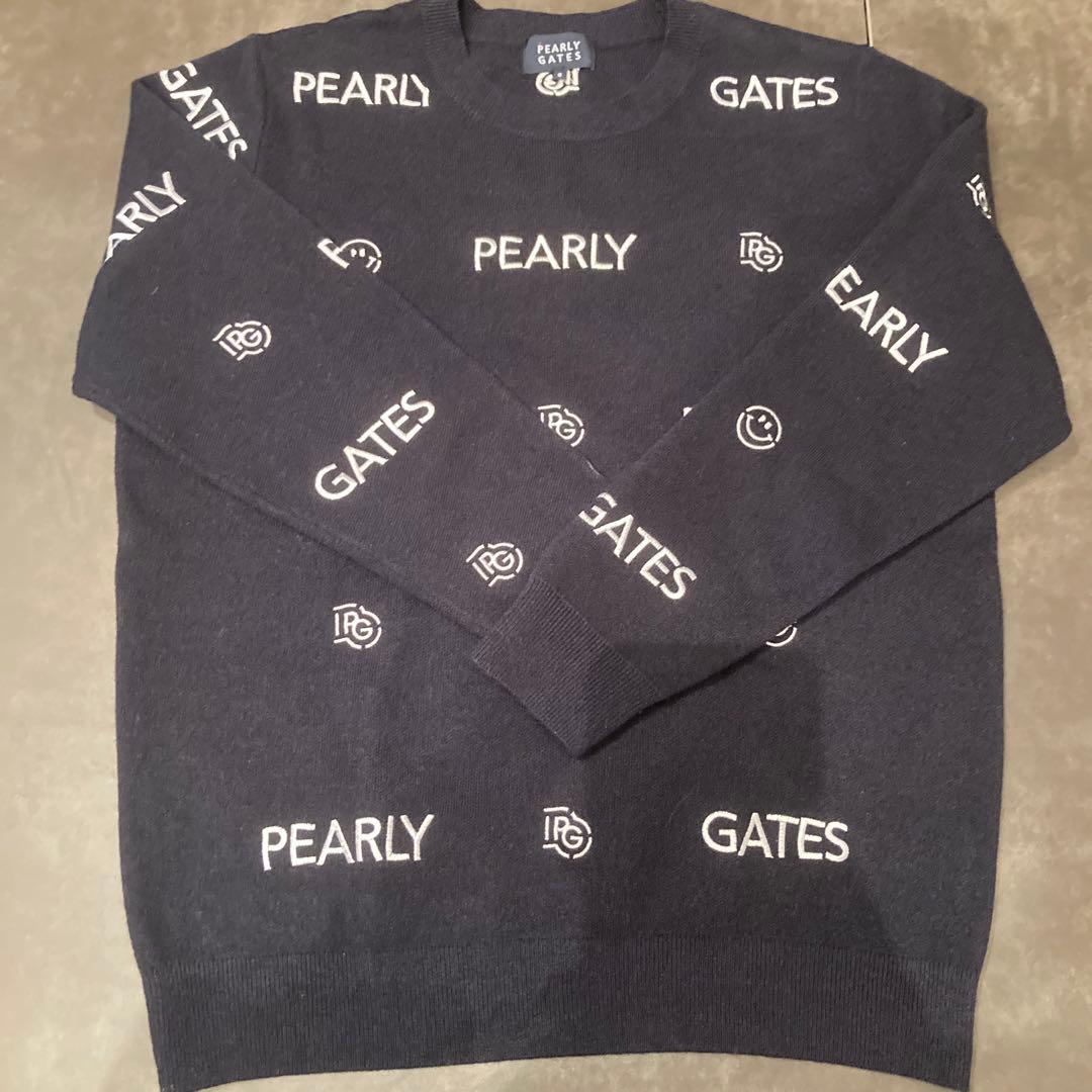 パーリーゲイツ 刺繍ニット