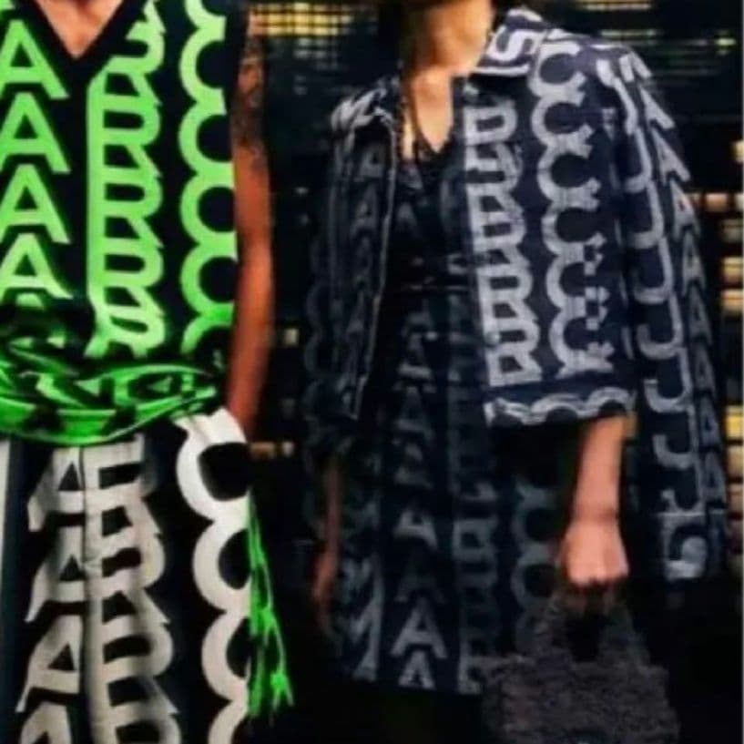 MARC JACOBS モノグラムデニムジャケット 新品 Lサイズ