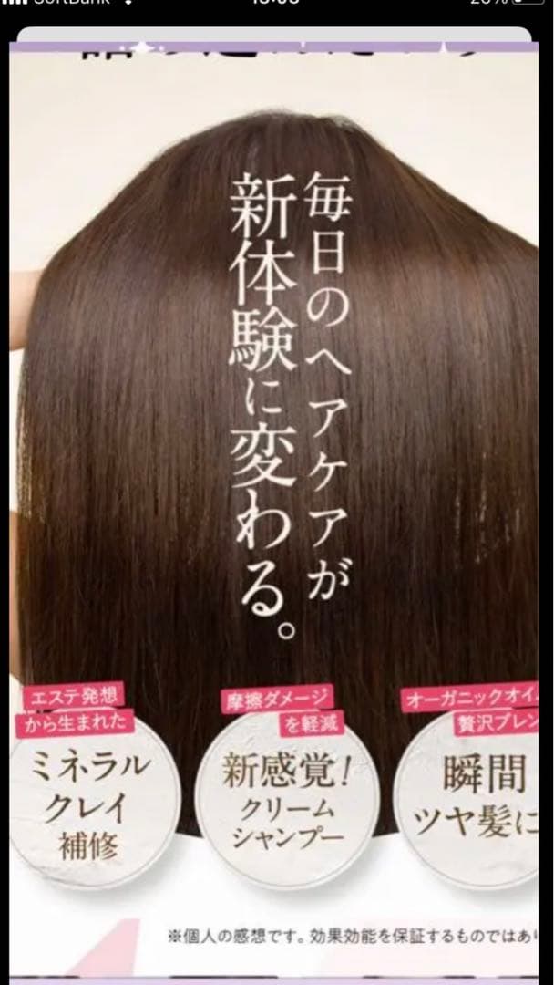 クレイクリームシャンプー 380ｇ 3本セット