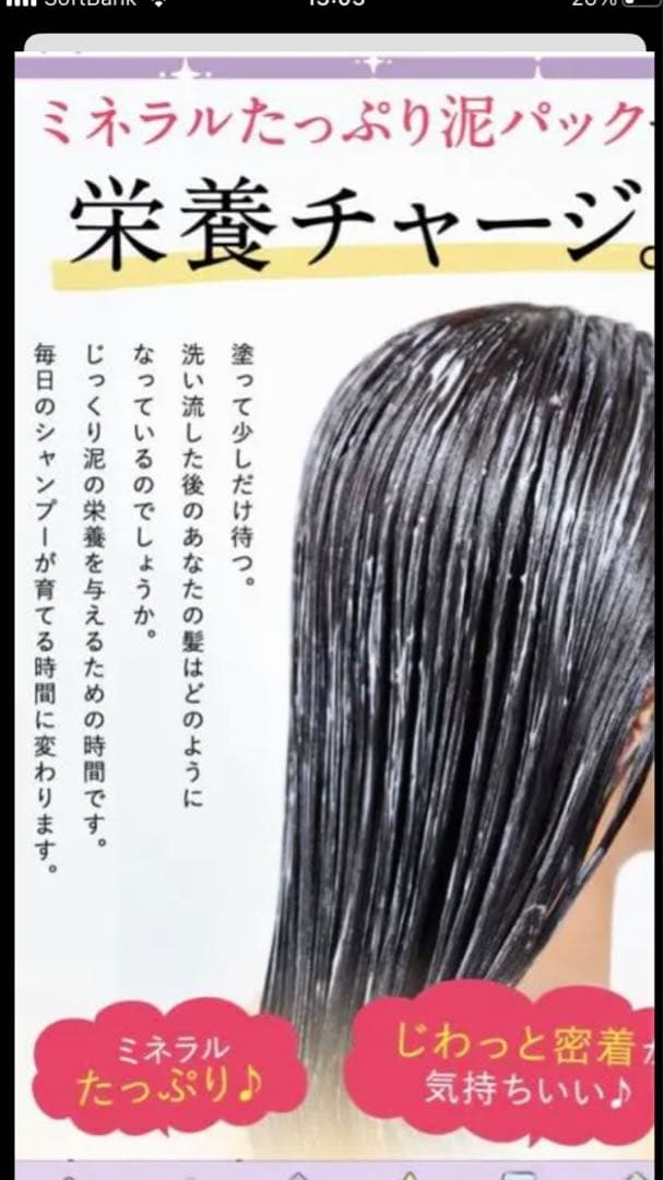 クレイクリームシャンプー 380ｇ 3本セット