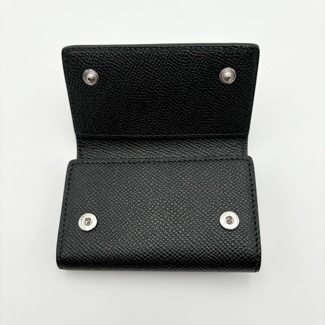 新品未使用 BURBERRY バーバリー TBロゴ 6連キーケース 黒 レザー