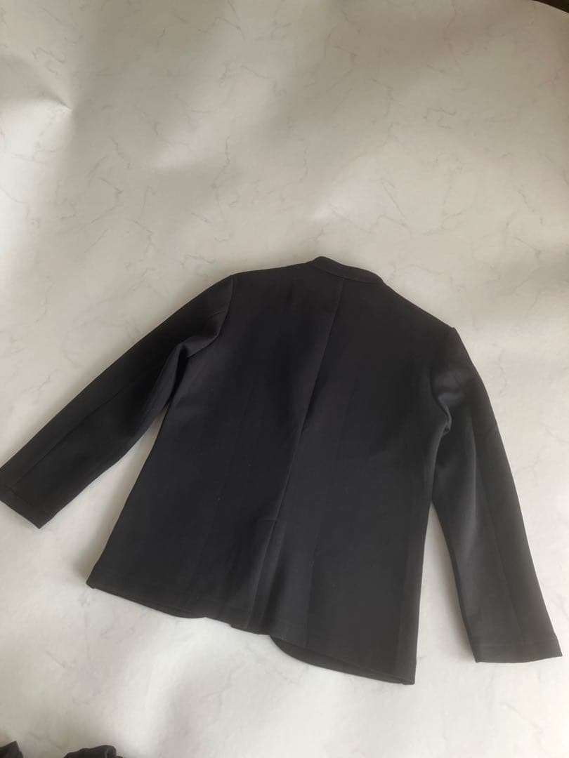 テンシャル　セットアップ ノーカラージャケット　ブラック　黒　L