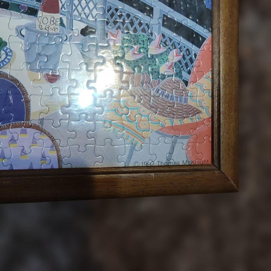 トーマス・マックナイト　「神戸海岸とビーチ」　ジグソーパズル