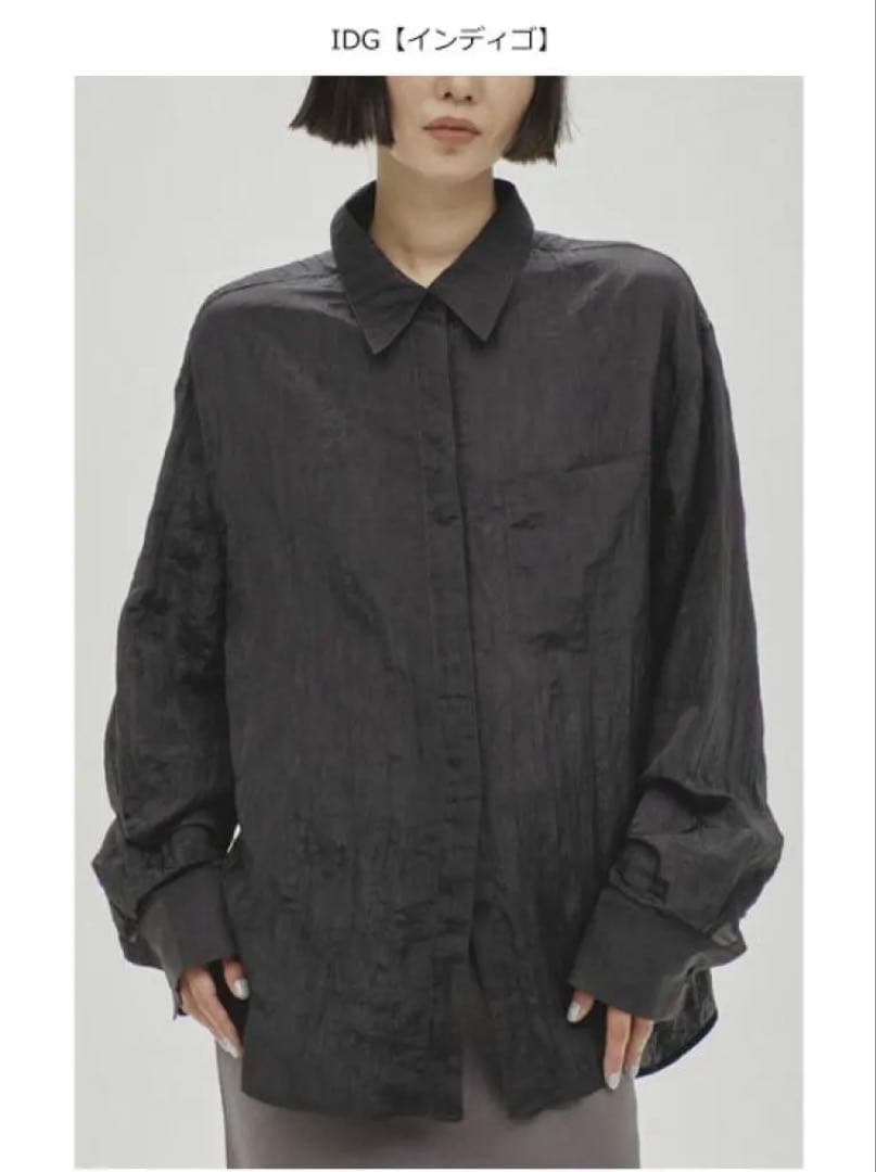 トップス todayful Crape Satin Shirts