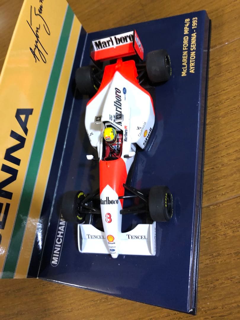 アイルトンセナ　マクラーレン フォードMP4/8 1993 1/43