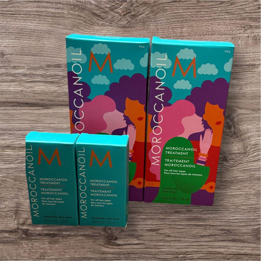 限定版Moroccanoil モロッカンオイル 125ml & 25ml 各2個