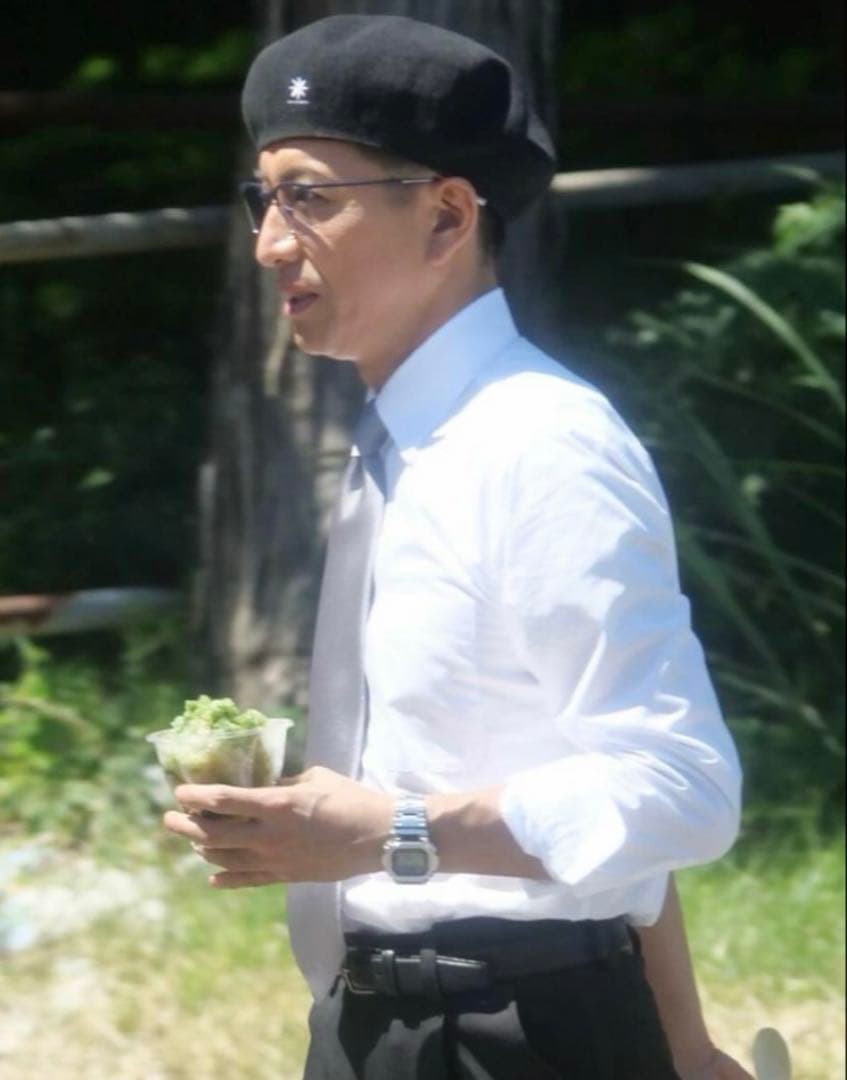 GDC Linen Beret 私物　キムタク ブラック