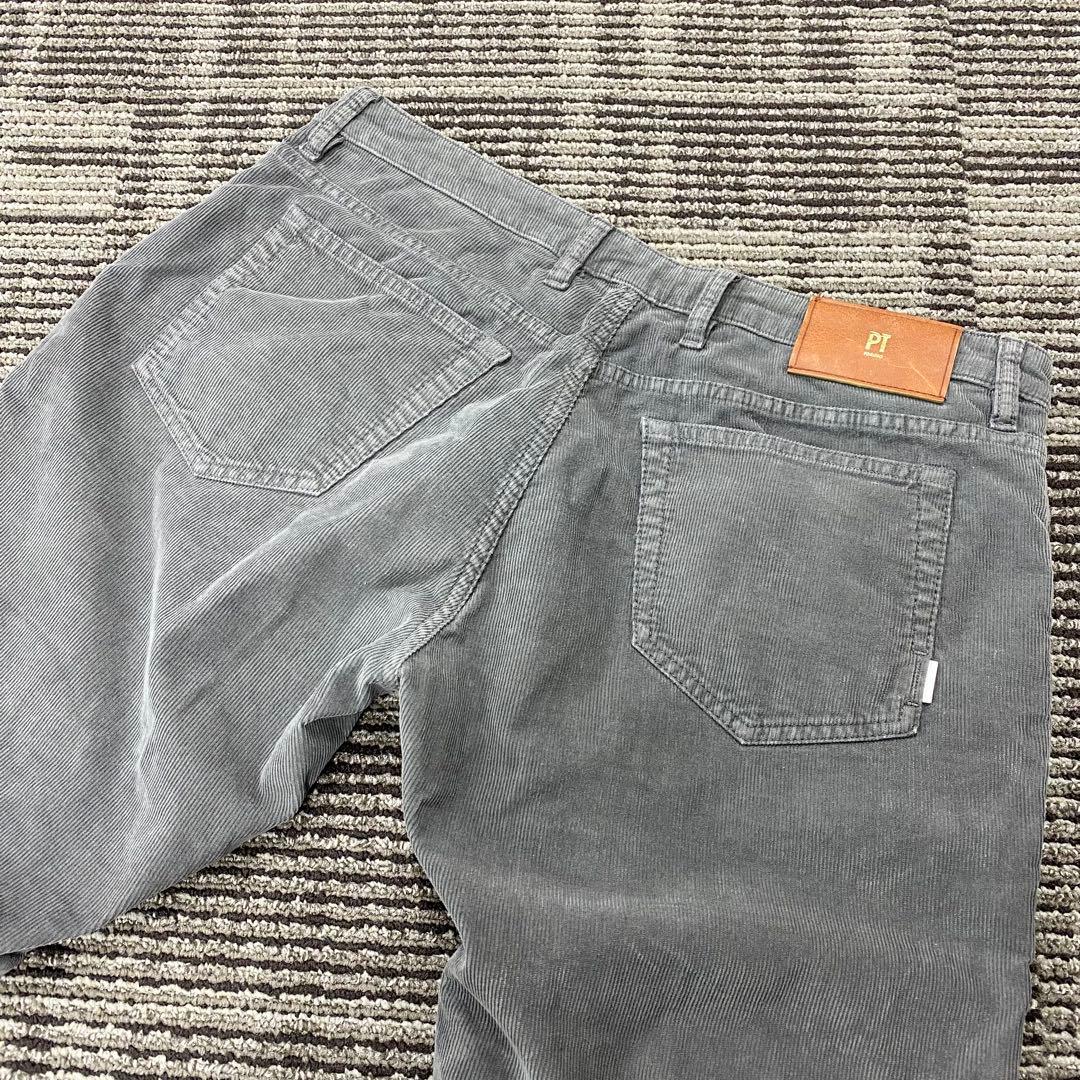 PT TORINO コーデュロイパンツ　ライトグリーン　グレー