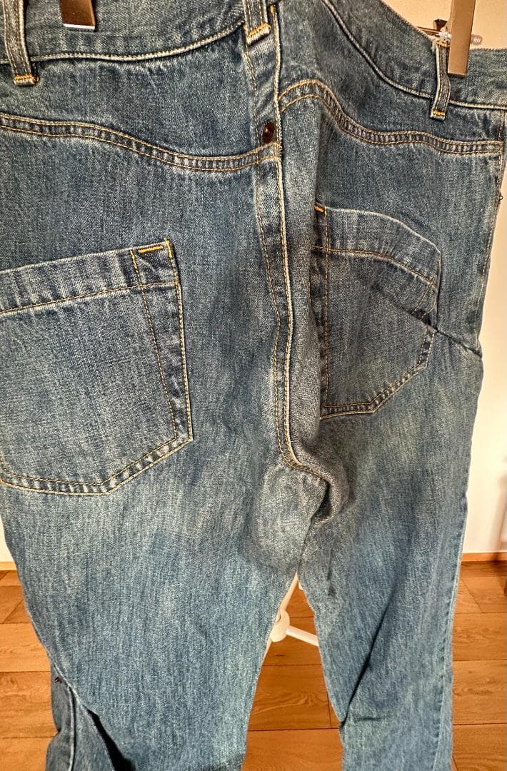 Hussein Chalayan本人期リベットデニムarchive 00s