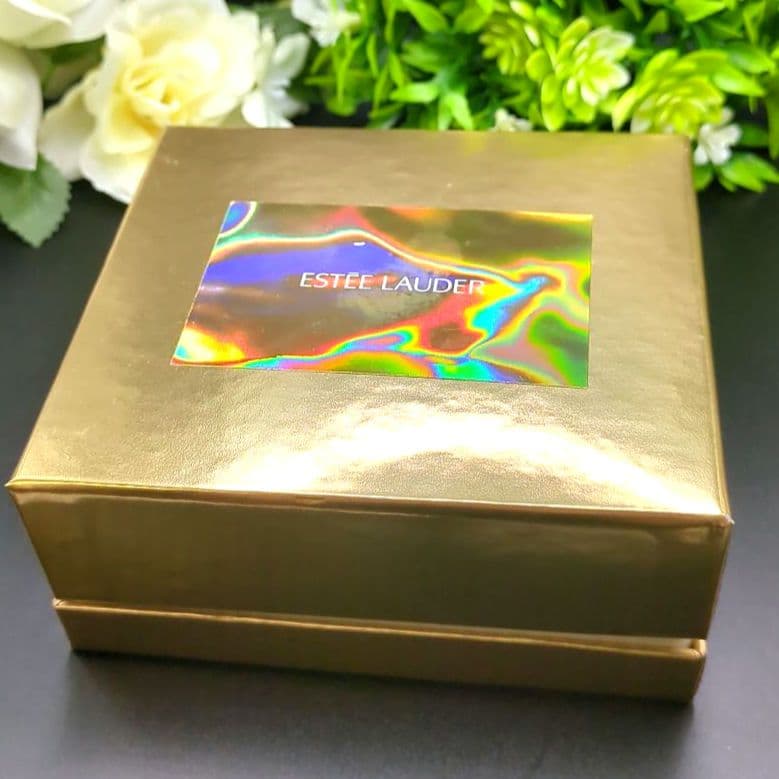 エスティローダー 限定品 練り香水 ブラックシルクハット コンパクト 黒色