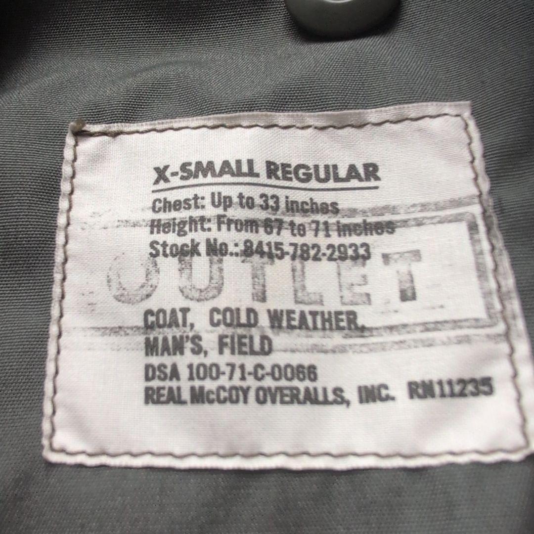 THE REAL McCOY'S Ｍ-65 FIELD JACKET XS