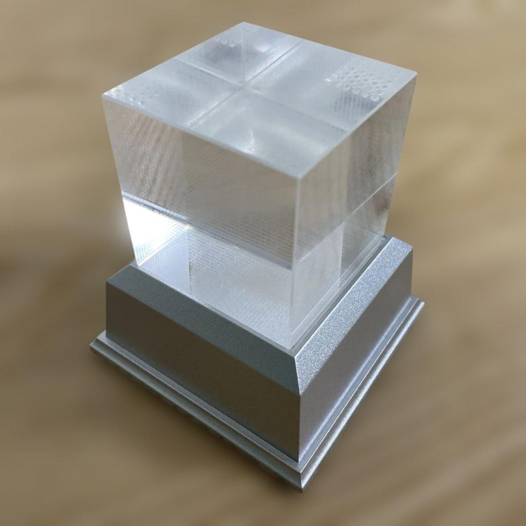 丸山修寛　3Dカバラシリーズ「ダ・ヴィンチキューブ　メサイア」＋専用LEDライト