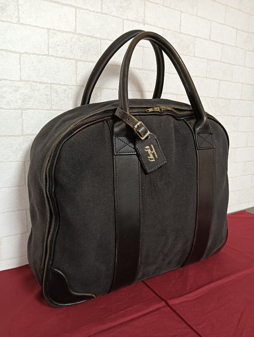 美品! 最高級!Lloyd'sロイズ英国製ボストンバッグ ブライドルレザー