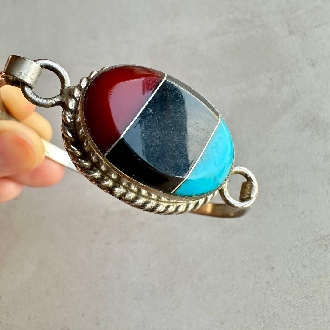 ヴィンテージ！3 Stones Native Style ブレスレット