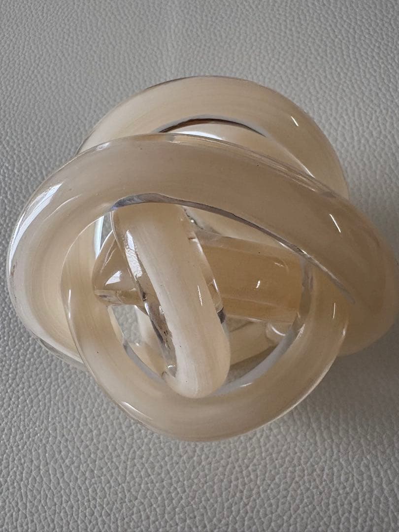 Hsi Chen◇ガラス花どめ　アイボリー1個＆ピンク 7個◇オブジェ