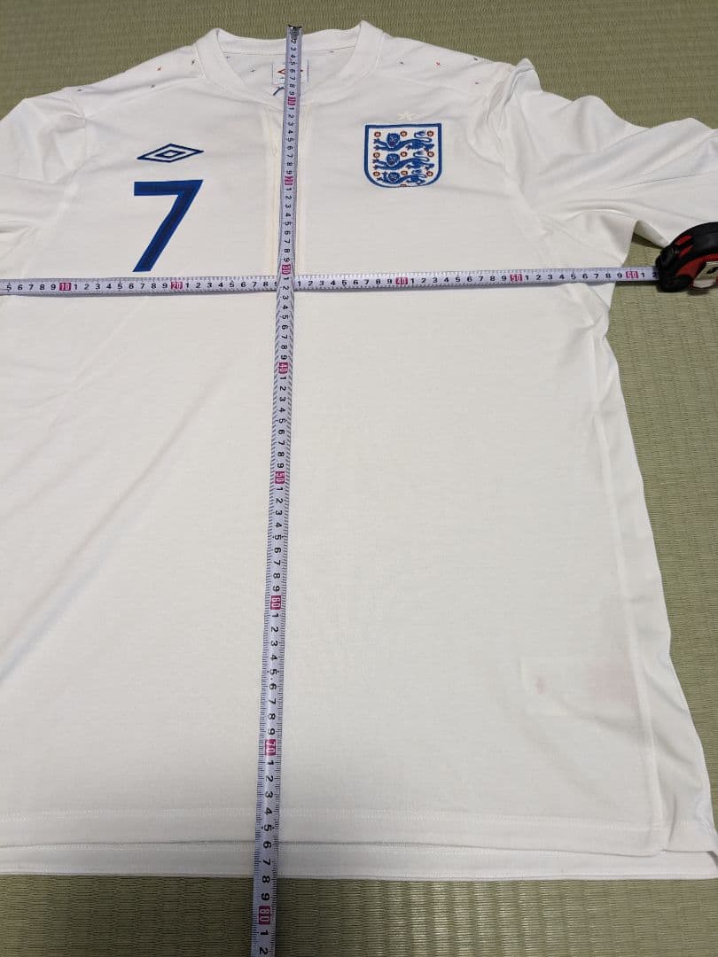 ２０１０シーズン　イングランド代表　ベッカム　ユニフォーム