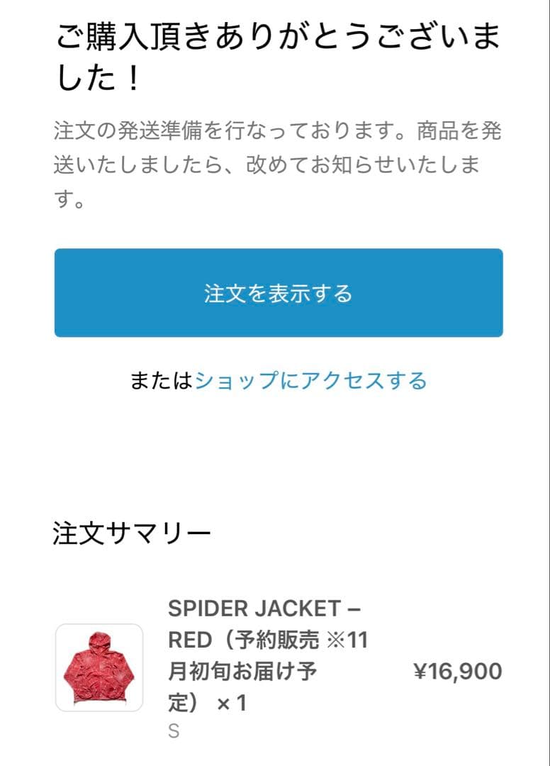noremidスパイダージャケット